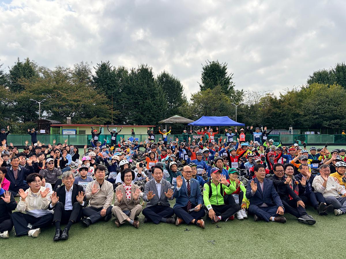 제6회 동구청장배 전국 외발자전거대회 사진