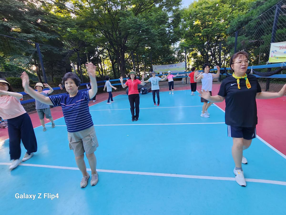 (해달맞이생활체육교실) 2025년 9월 해달맞이 수업사진 사진