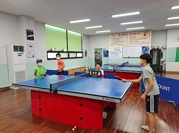 (신나는주말체육학교) 신나는주말체육학교 학교밖 (베스트탁구클럽-탁구) 사진