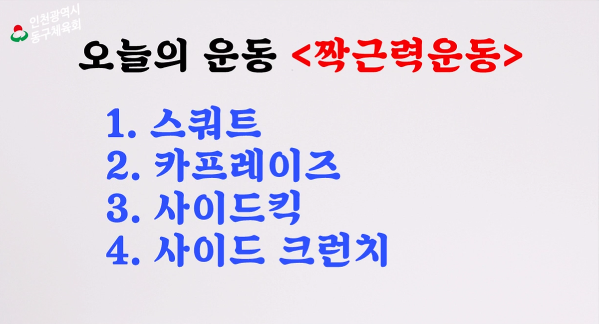 근력운동 - 짝 근력운동 사진